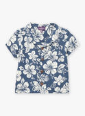 Chemise Bleu marine KROCHEBEBE / 24E1BGT1CHM070