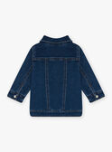 Veste en jean à détails noués bébé fille CIMELISSA / 22E1BFG1VESP269