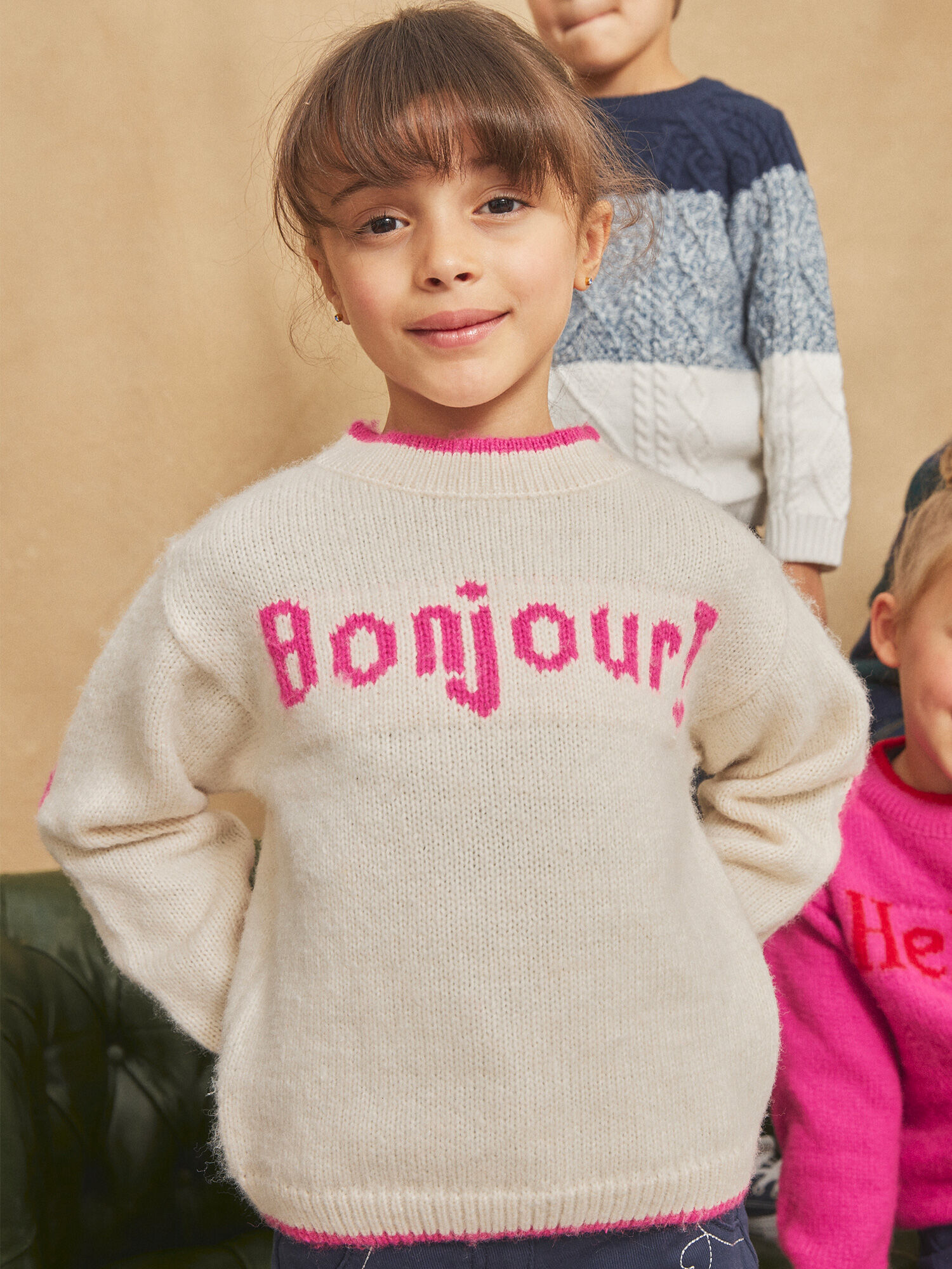 Pull sergent top major fille