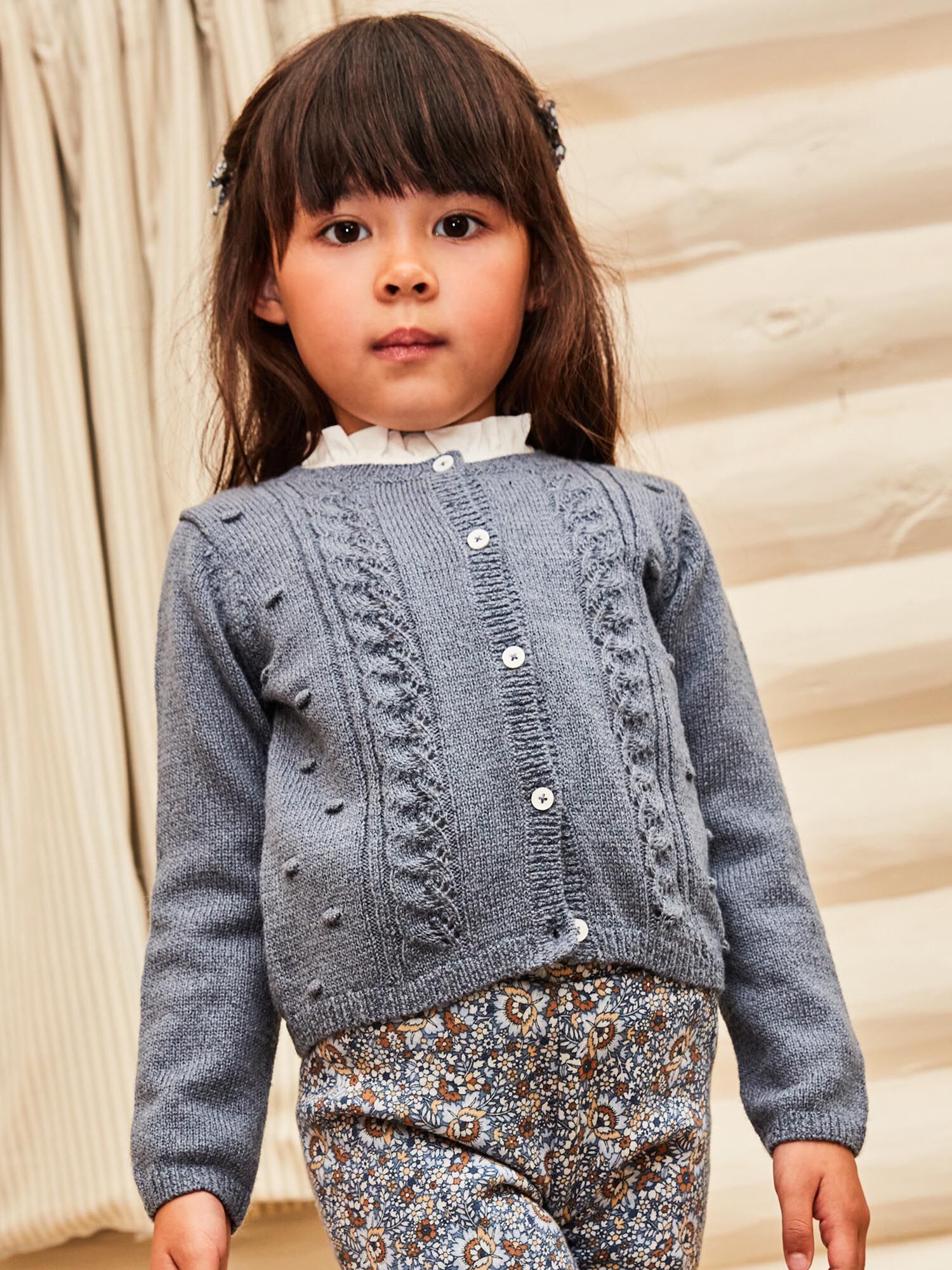 Gilet gris shop fille