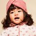 Bonnet vieux rose en tricot