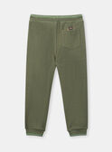 Pantalon de jogging kaki  KACONFAGE / 24E3PG31CFP626