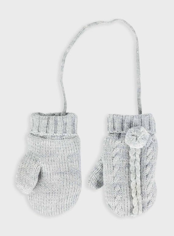 Gants gris PAPALIETTE / 18H4PFQ1GAN940