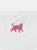 Lot de 5 culottes à rayures, imprimés ou uni Fille NEJUETTE / 25H5PFC3SHY001