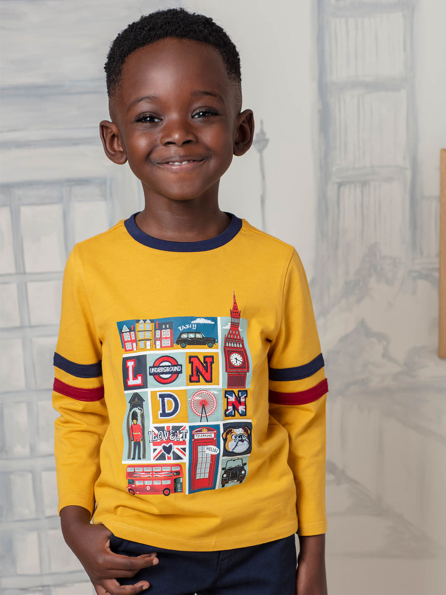 T shirt enfant jaune online