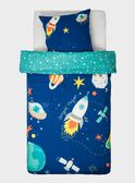Drap / parure de lit vert marine ROFUSEETC / 19EZENX4PLCC204