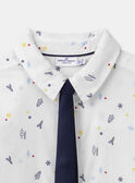 Chemise Noël LEDAPAGE / 24H3PGT2CHM001
