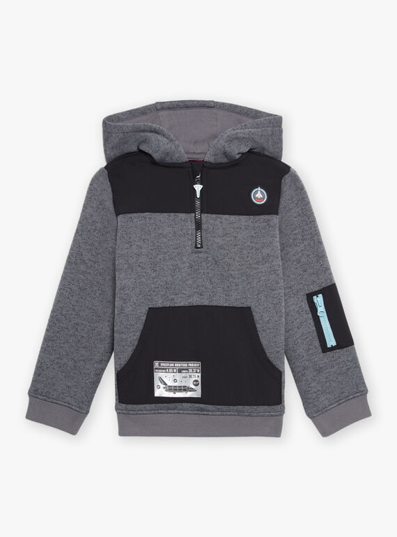 Gilet à capuche à motif fusée DUPOLAGE / 22H3PGZ1SWEJ908