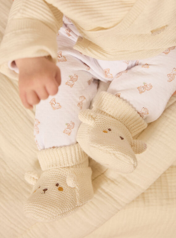 Chaussons de naissance MOUNE / 25E0AM12CHP001