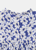 Robe à smock fleurie MESMOKETTE / 25E2PF81ROBC238