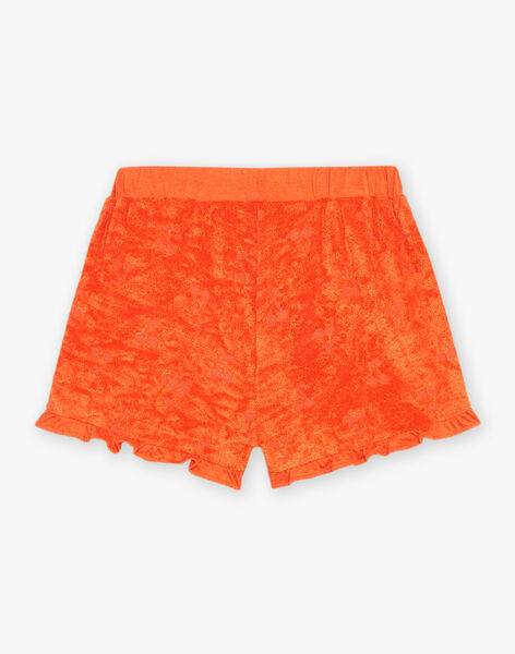 Short orange en éponge FLYSHOETTE / 23E2PFR1SHO407