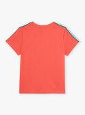 T-shirt rouge motif plage enfant garçon COACAGE / 22E3PGM1TMC506