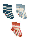 Lot chaussettes courtes KROLOTAGE / 24E4PGE1LCB632