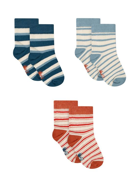 Lot chaussettes courtes KROLOTAGE / 24E4PGE1LCB632