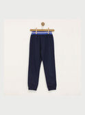 Bas de jogging bleu marine RABOTAGE 2 / 19E3PGB2JGB070