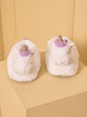 Pantoufle 3D Ivoire LUIKORETTE / 24F10PF61PTD005