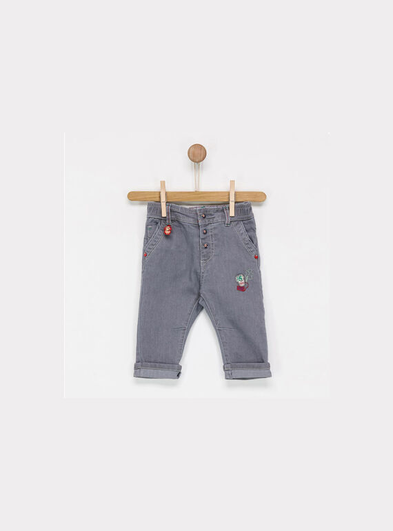 Jeans denim gris NAFARISS / 18E1BG81JEAK004