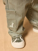 Pantalon confort rayé MAGAUTIER / 25E1BG92PAN604