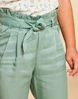Pantalon paperbag kaki FRIVOETTE 2 / 23E2PFJ1PAN604