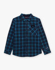 Chemise en velours à carreaux DUCHECAGE / 22H3PGY1CHM714
