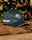 Casquette bleu canard et lilas à motif désert FLACAPAGE / 23E4PGO1CHA714