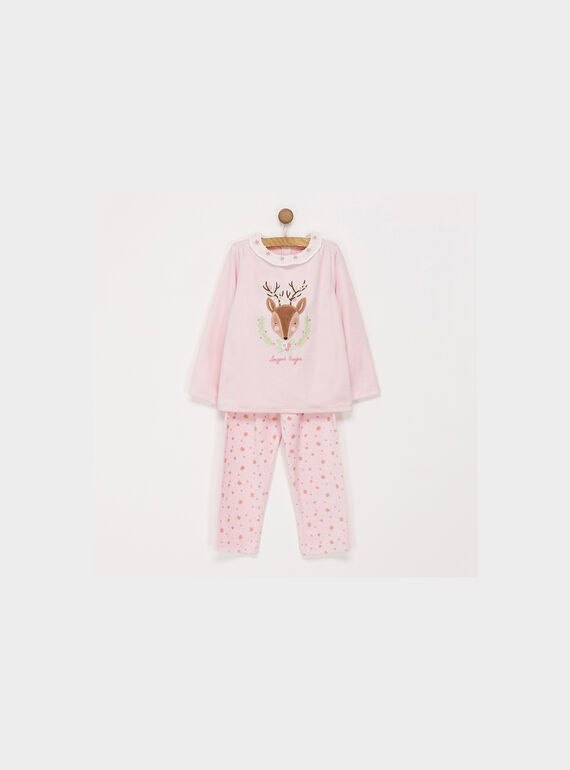 Pyjama rose PIXAFETTE / 18H5PFL1PYJD303
