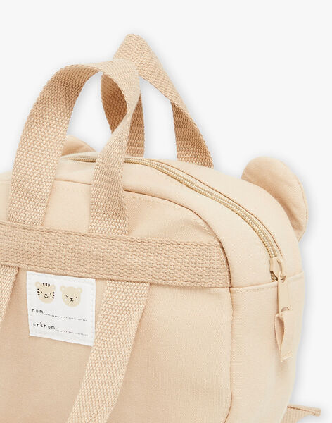 Sac à dos beige avec oreilles 3D FAGERALD / 23E4BGD1BES801