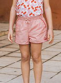 Short chambray rouge MLUSHETTE / 25E2PFQ1SHO050