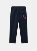 Pantalon Confortable Bleu marine MOBOAGE / 25E3PGJ1CFP070
