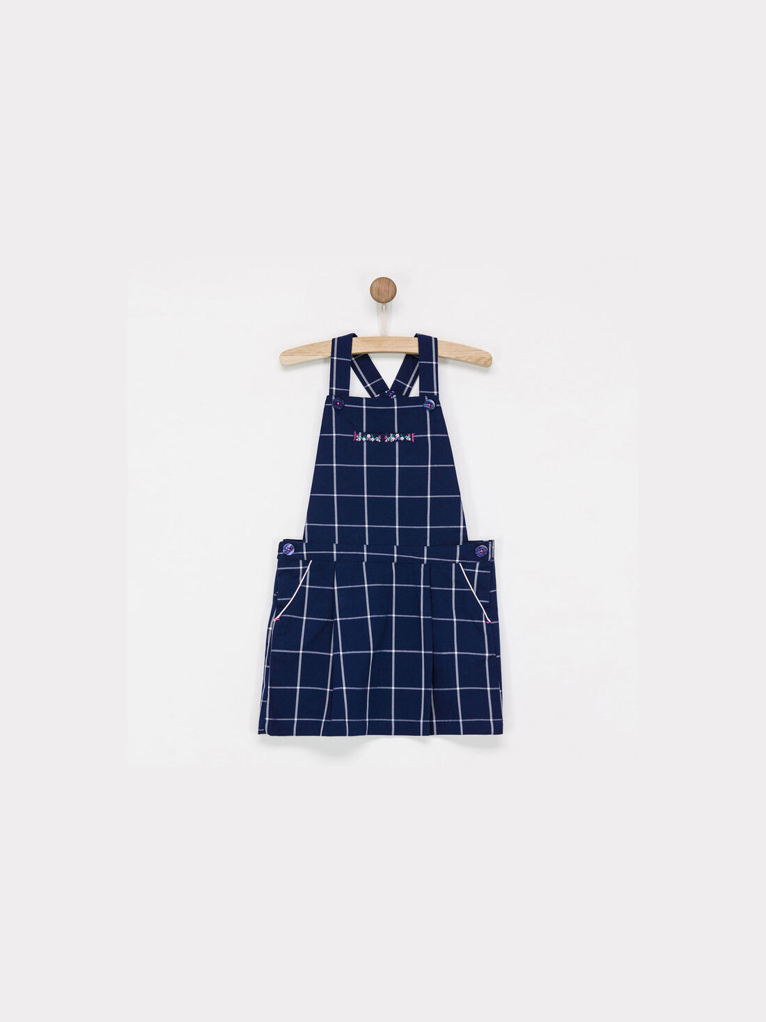 Robe chasuble bleu marine