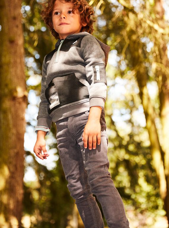 Pantalon gris slim DUSLIMAGE / 22H3PGZ2PANJ908