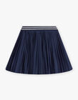Jupe plissée bleu marine DROJUPETTE 2 / 22H2PFQ3JUPC214