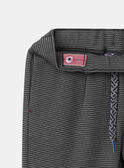 Pantalon gris en maille ajustable Garçon NOCOLAGE / 25H3PGP2CFPJ903