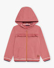 Haut de jogging à capuche rose foncé DRAGONETTE / 22H2PFL1JGHD312