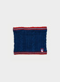 Snood bleu POCHOLAGE / 18H4PGQ1SNO208