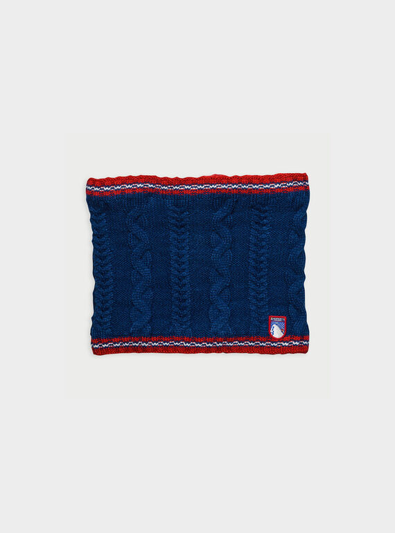 Snood bleu POCHOLAGE / 18H4PGQ1SNO208