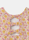 Blouse à fleurs  MLANOUETTE / 25E2PFK1CHE001