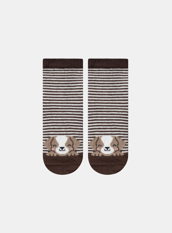 Chaussettes Marron LAFRANZ / 24H4BGK1SOQ815