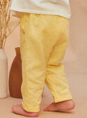 Pantalon Jaune KALOUNA / 24E1BFD1PANB104