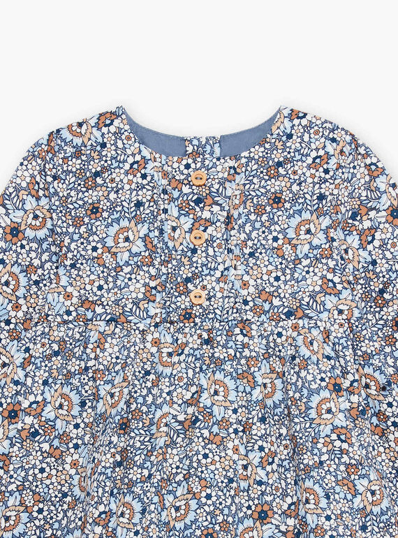 Robe à imprimé fleuri en twill DARENATA / 22H1BFY2ROBC206