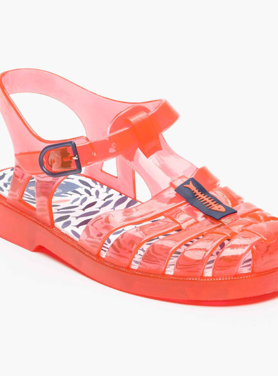Paire de chaussures de plage transparente NYMESAGE / 18E4PGV1CHOE402