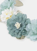 Couronne de fleurs MRECORETTE / 25E4PFL3BANK008