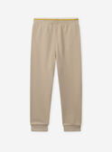 Jogging beige Garçon NAEMAGE 2 / 25H3PG32JGB080