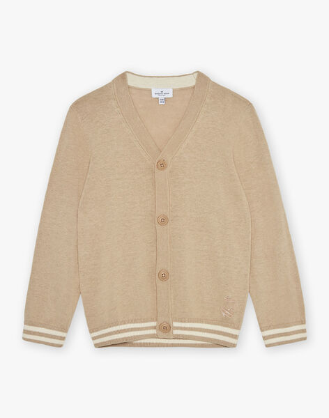 Gilet beige FRECOTAGE / 23E3PGI1GIL806