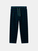 Pyjama noël vert sapin LAPONAGE / 24H5PGF2PYJG614
