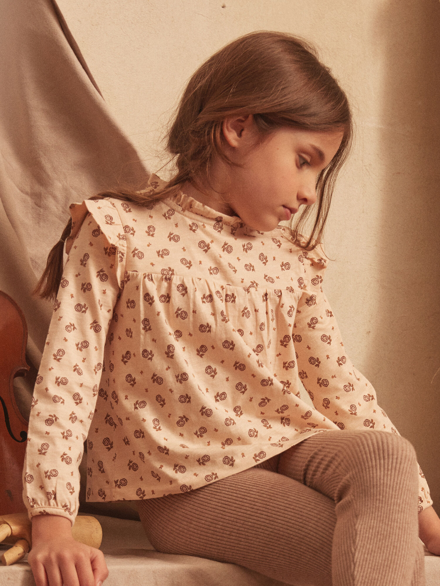 Fille Nouvelle Collection Imprimes exclusifs Mode Enfant de 0 a 11 ans Sergent Major