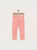 Pantalon rose ROSIBAETTE / 19E2PFD1PAN404