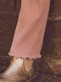 Legging évasé rose pâle Fille NIFLERETTE / 25H2PFL2LG303