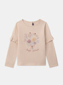 T-shirt Bouquet MAFRETTE / 25E2PF73TMLE403