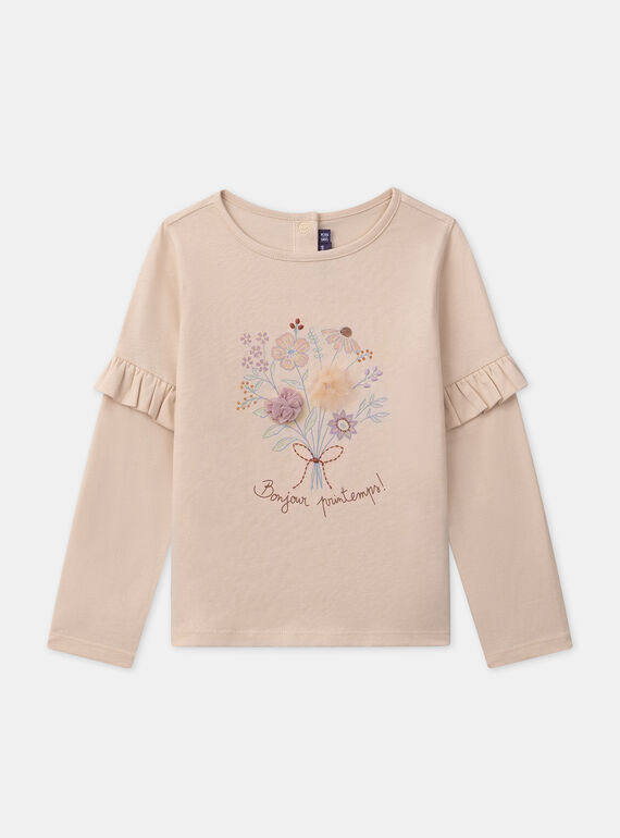T-shirt Bouquet MAFRETTE / 25E2PF73TMLE403